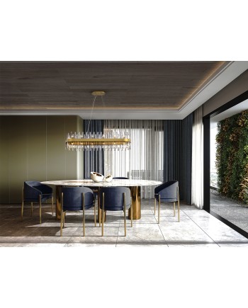 GRACE- LAMPARA 28L ORO OVAL